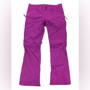 Burton Women’s Medium Ski Snowboard Dryride Pants Adjustable in Ultra Violet